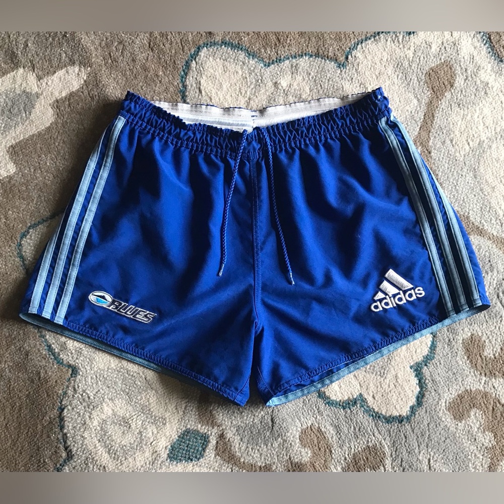 Adidas Auckland Blues rugby shorts medium